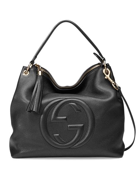 gucci boy cut|Gucci black leather handbags.